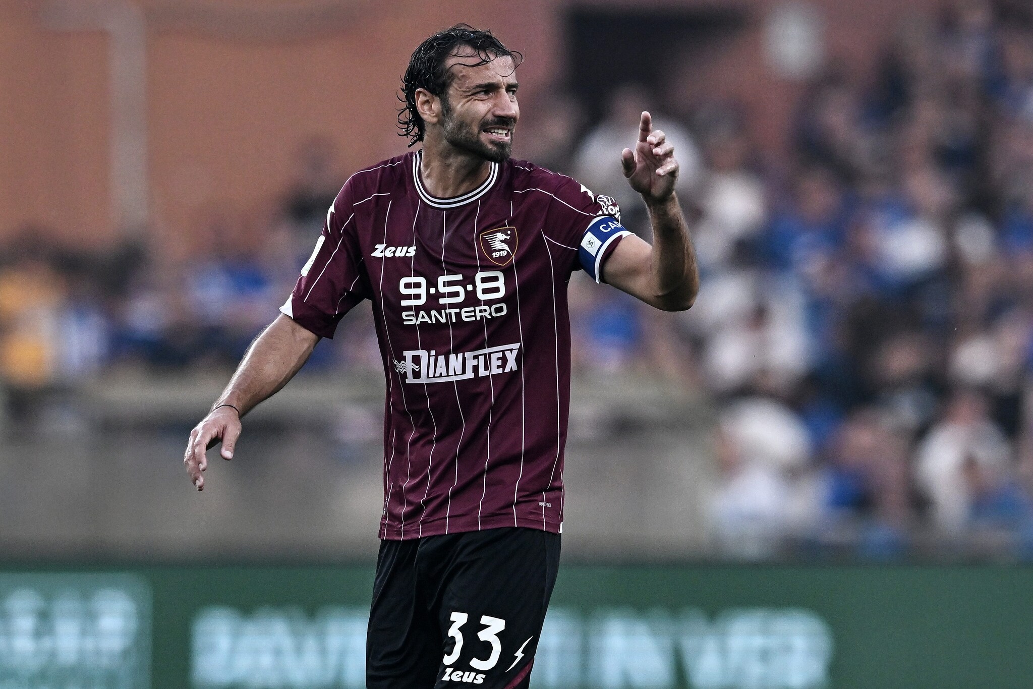 Gian Marco Ferrari, capitano della Salernitana.