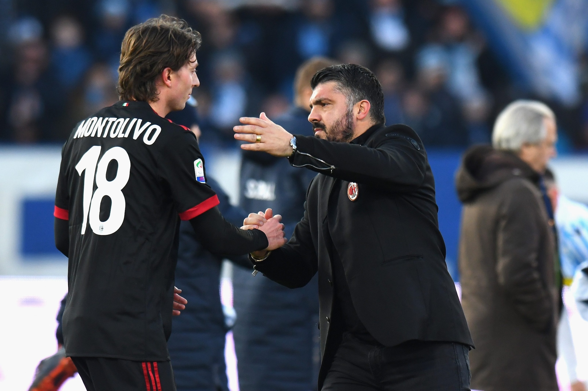 Montolivo e Gattuso al Milan.