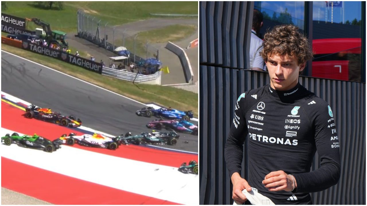 Kimi Antonelli spiega l’incidente con Verstappen: “Ho fatto un grande errore”. E si becca una penalità