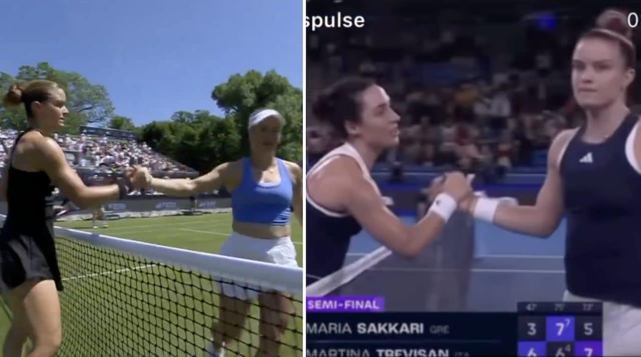 Putintseva risponde alle accuse di Maria Sakkari mostrandole quello che fece con Martina Trevisan