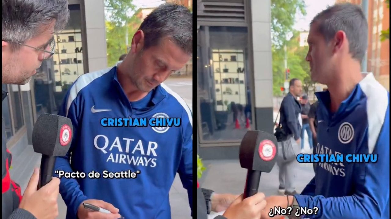 Chivu indignato dalla proposta di 'biscotto' del tifoso del River: va via senza dire nulla