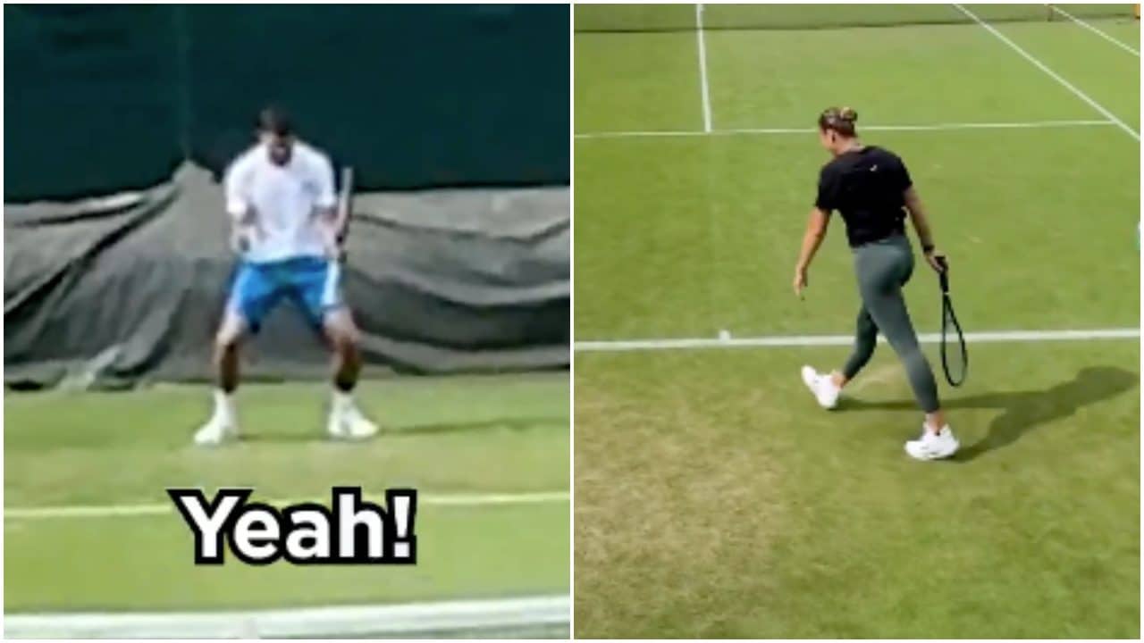 Novak Djokovic esulta come un pazzo contro Aryna Sabalenka: si stanno giocando i soldi