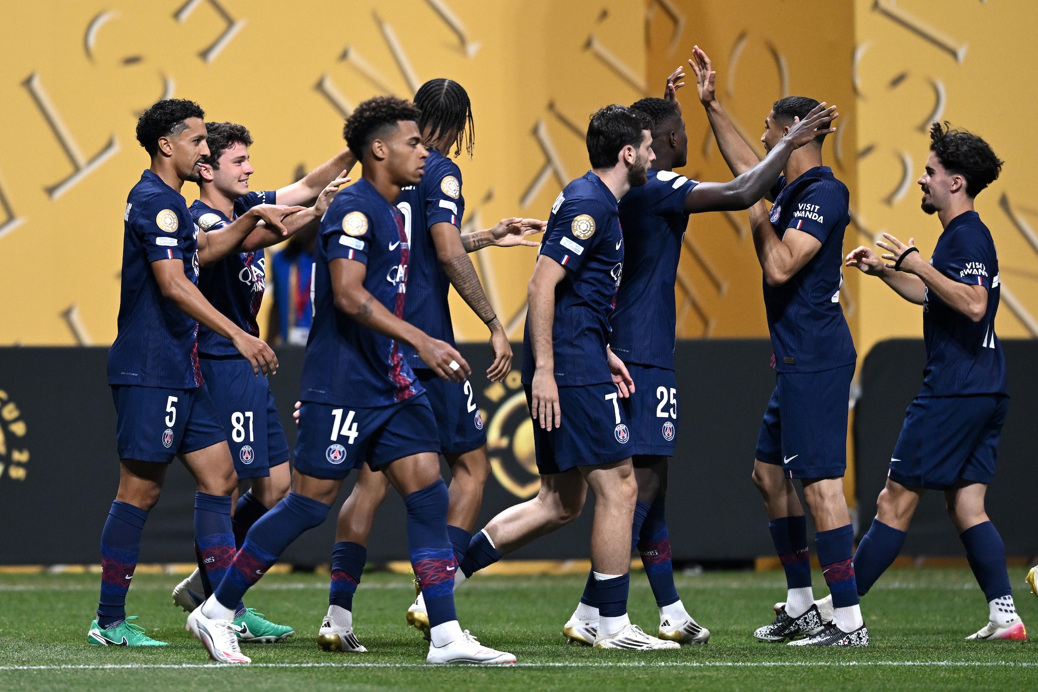 PSG a valanga sull'Inter Miami, poker in un tempo e partita chiusa: Messi ci prova ma non basta