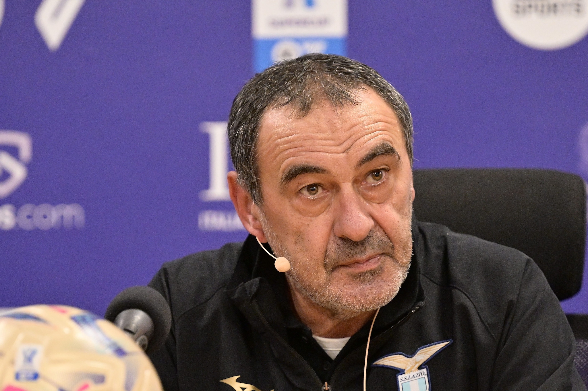 Caos Lazio, costretta a rimandare la conferenza stampa di Sarri: nessun giornalista era ammesso
