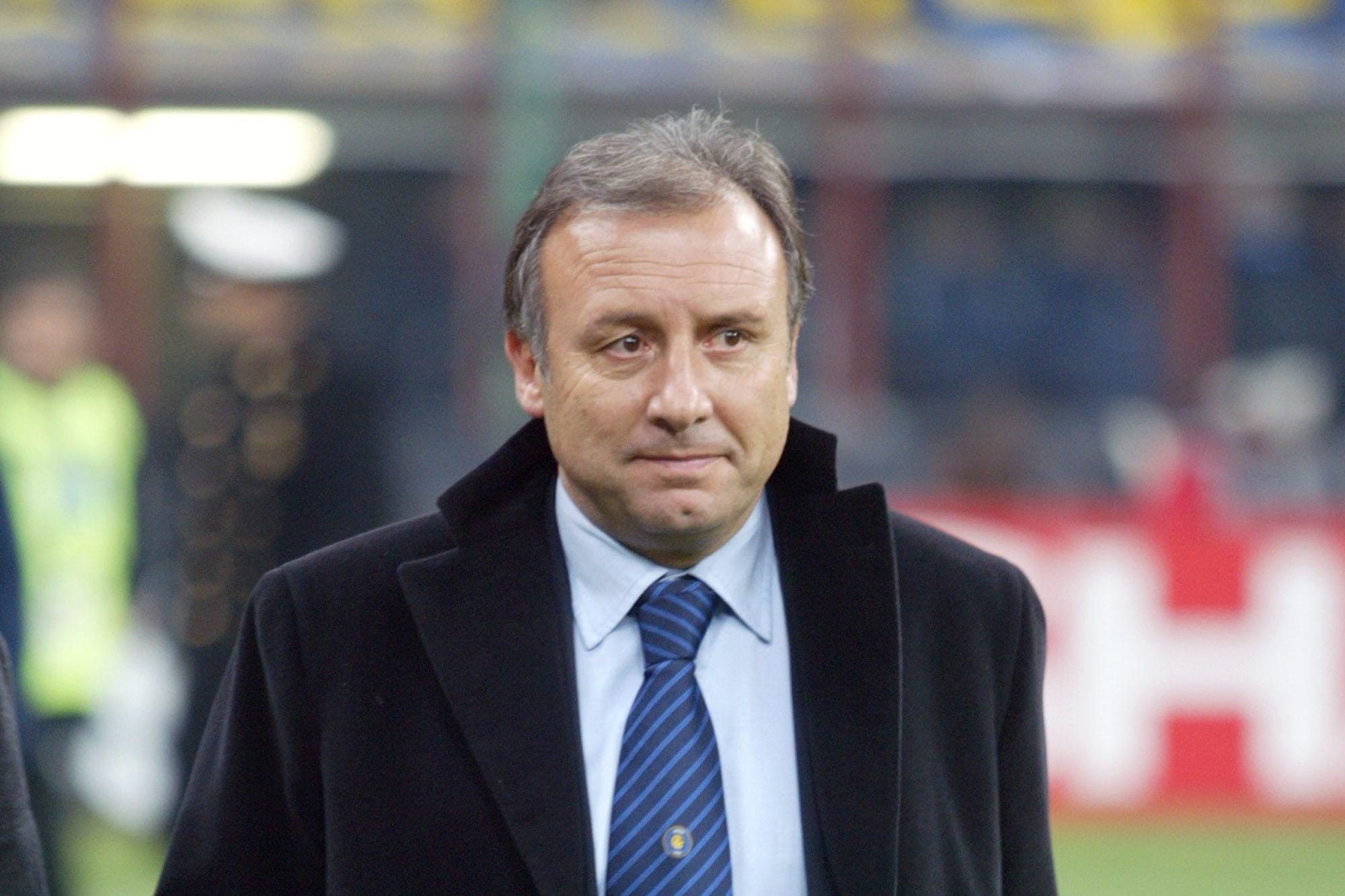 Zaccheroni sulla panchina dell’Inter.