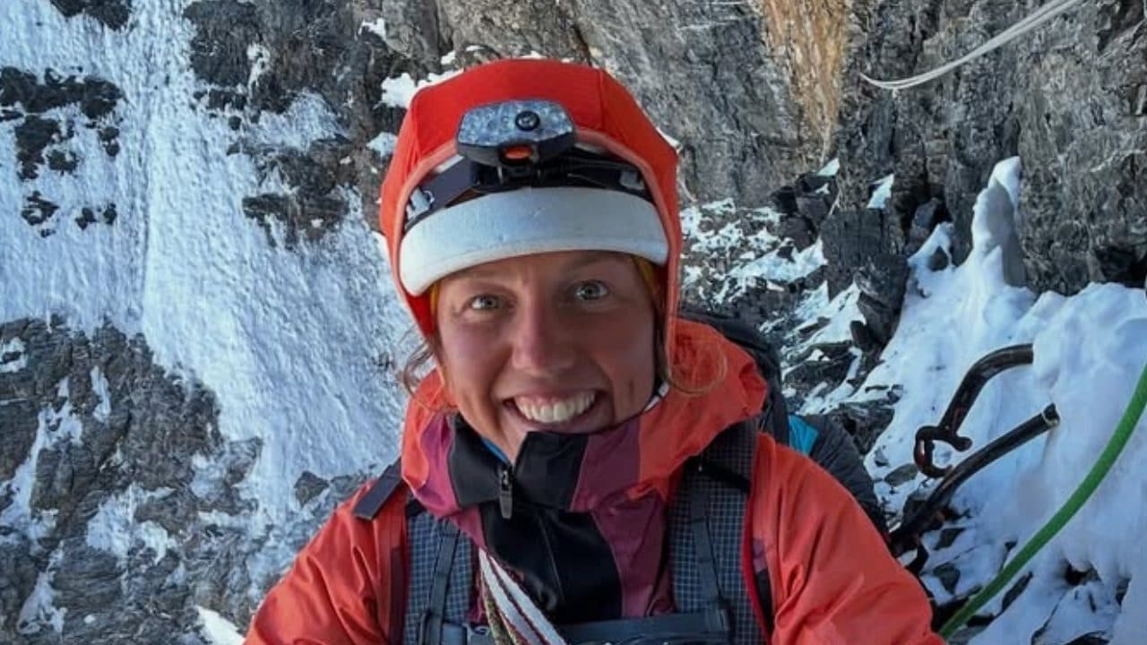 Laura Dahlmeier dopo aver smesso col biathlon è diventata un’alpinista di alto livello