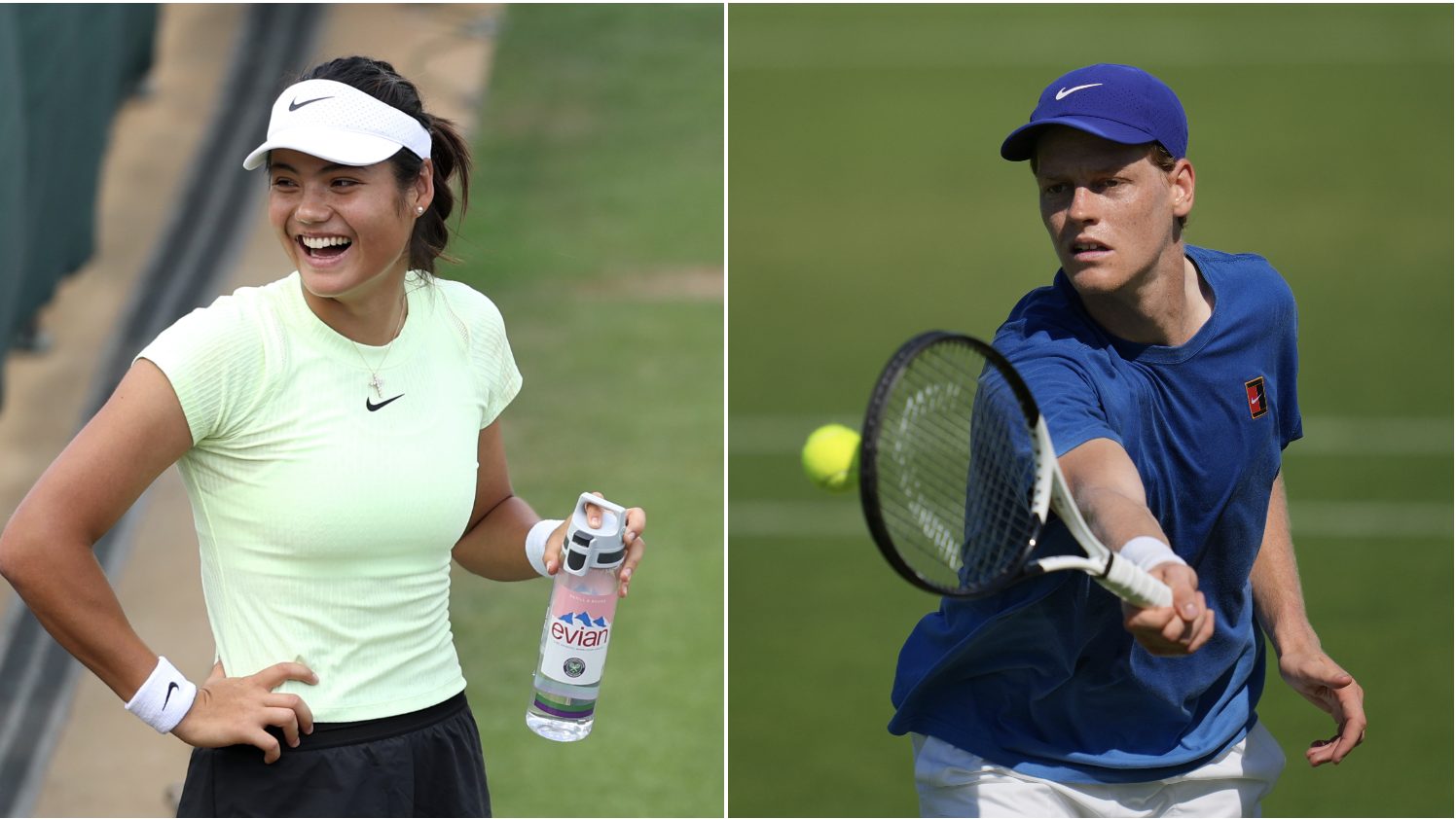 Emma Raducanu si ferma davanti all'allenamento di Sinner a Wimbledon: ha visto qualcosa di speciale