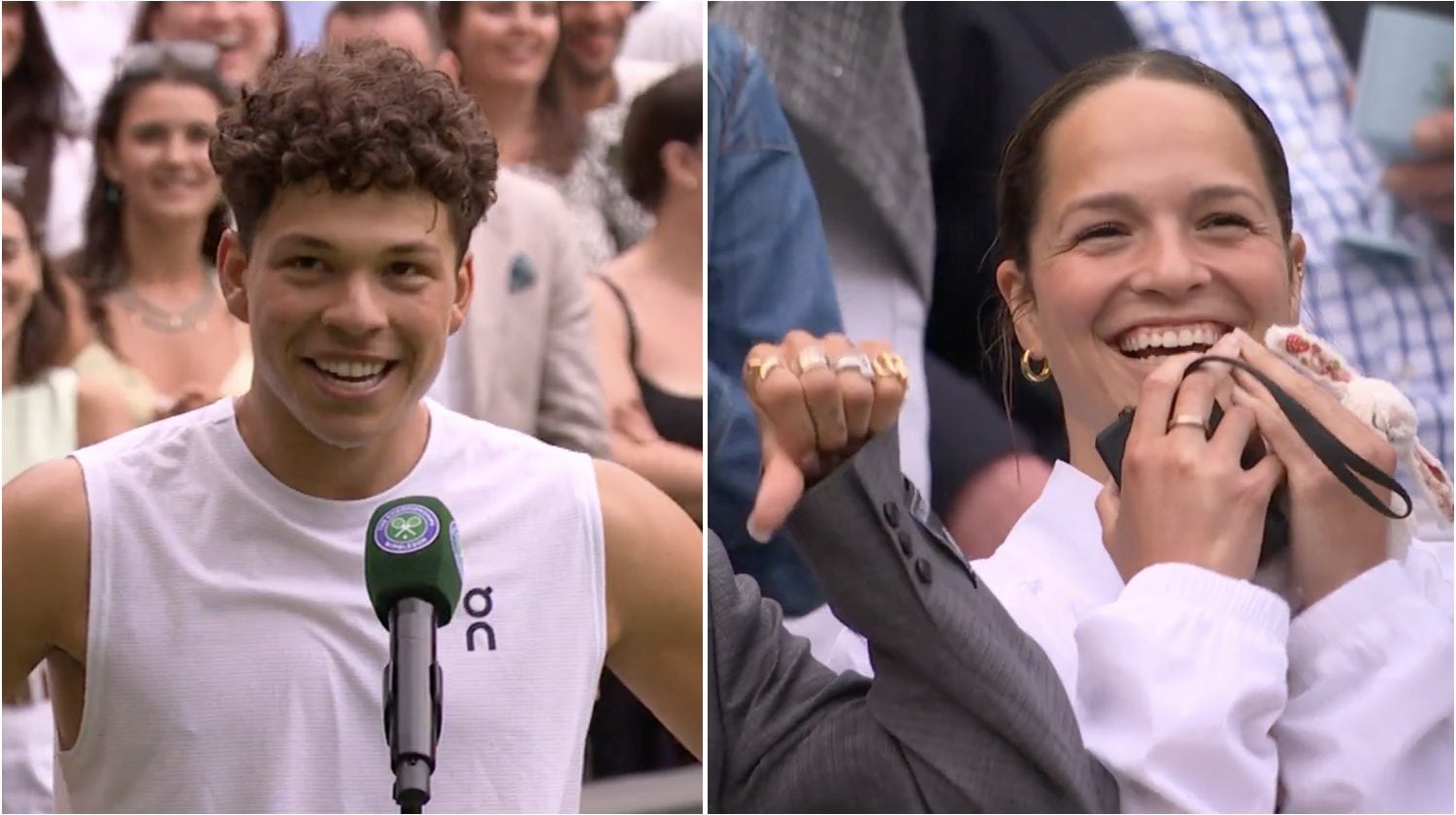 Shelton rivela al pubblico di Wimbledon il lavoro di sua sorella, piovono fischi: "Ehi, ehi, aiutatela"