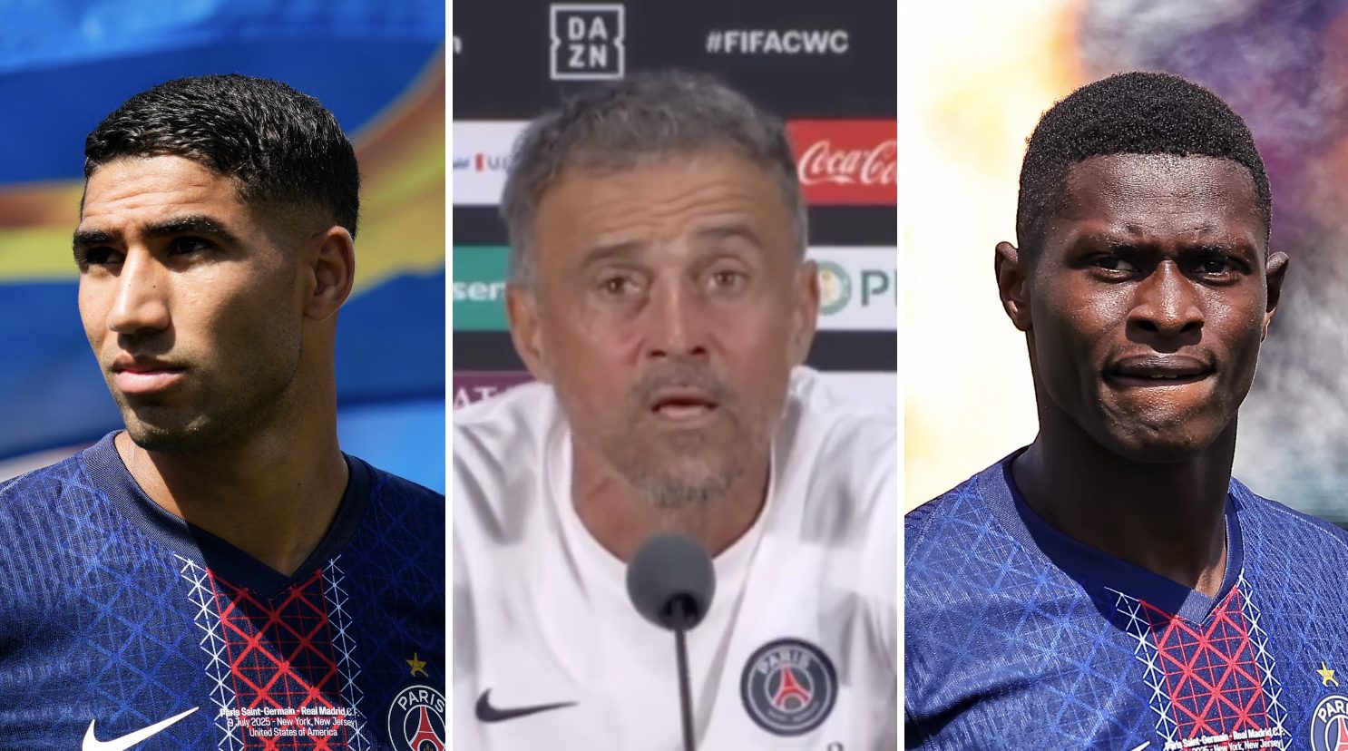 Luis Enrique ha inventato un nuovo ruolo: "Hakimi e Nuno Mendes non sono esterni". Cosa devono fare