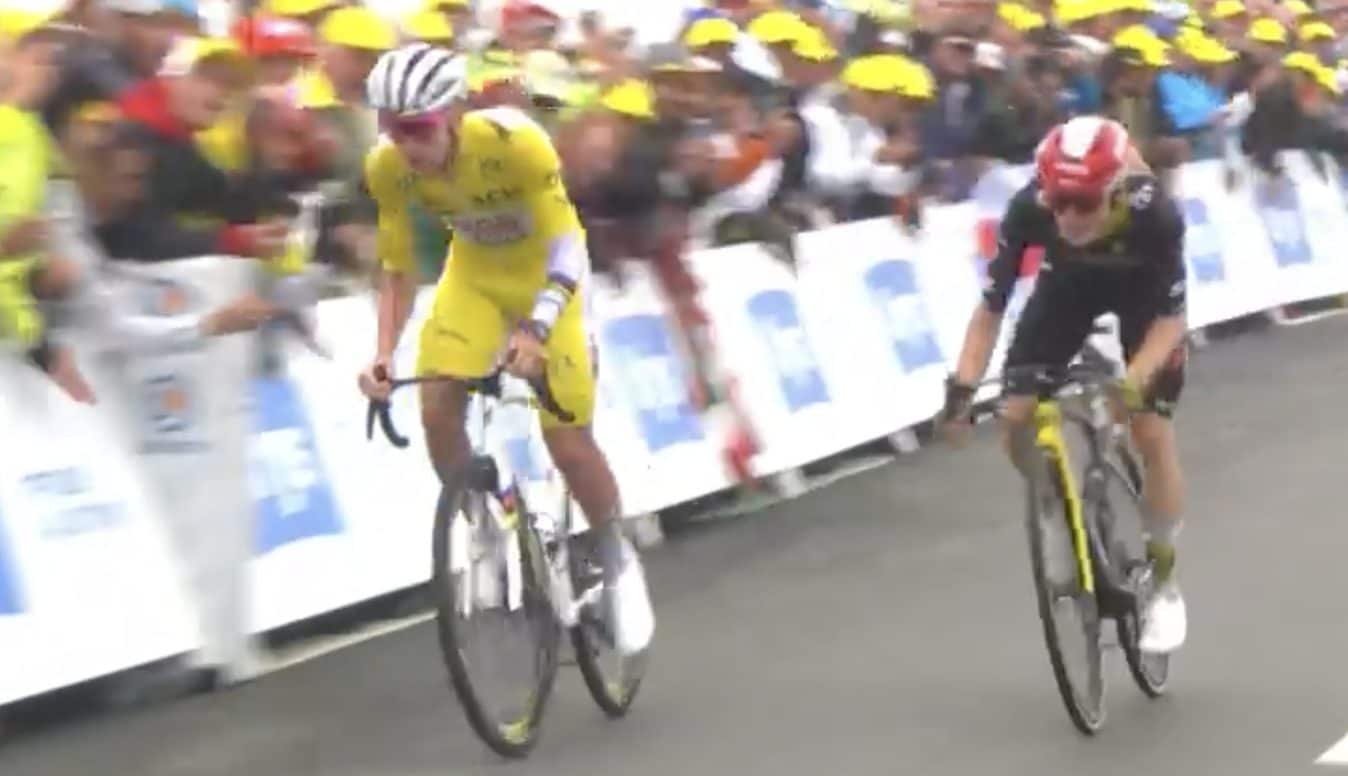 Arensman trionfa nella 14a tappa del Tour: Vingegaard ci prova, ma Pogacar è un cannibale