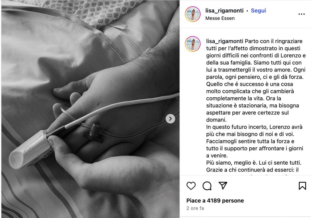 Lisa Rigamonti, fidanzata di Bonicelli: 