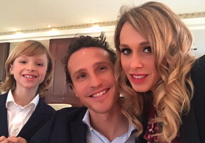 Una foto di famiglia pubblicata da Christian Comotto sul suo profilo Instagram.
