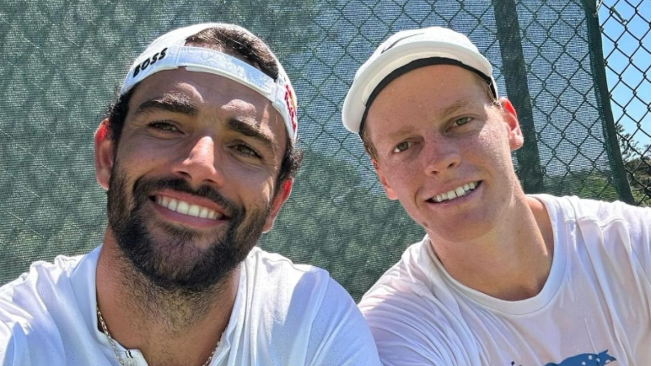 Berrettini pubblica una foto con Sinner a Monte Carlo: è la risposta alle ultime voci fastidiose