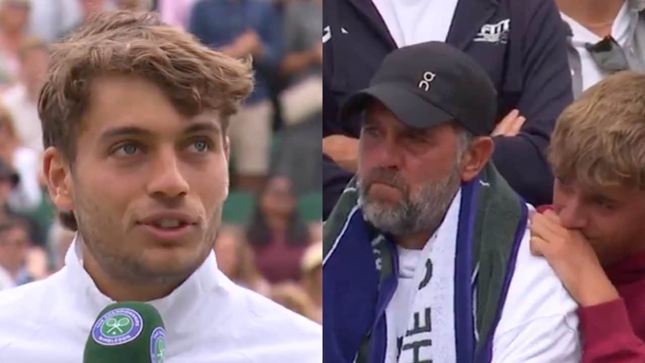Cobolli ai quarti di Wimbledon fa sciogliere tutti: "Mio padre è lì che piange, mio fratello pure…”