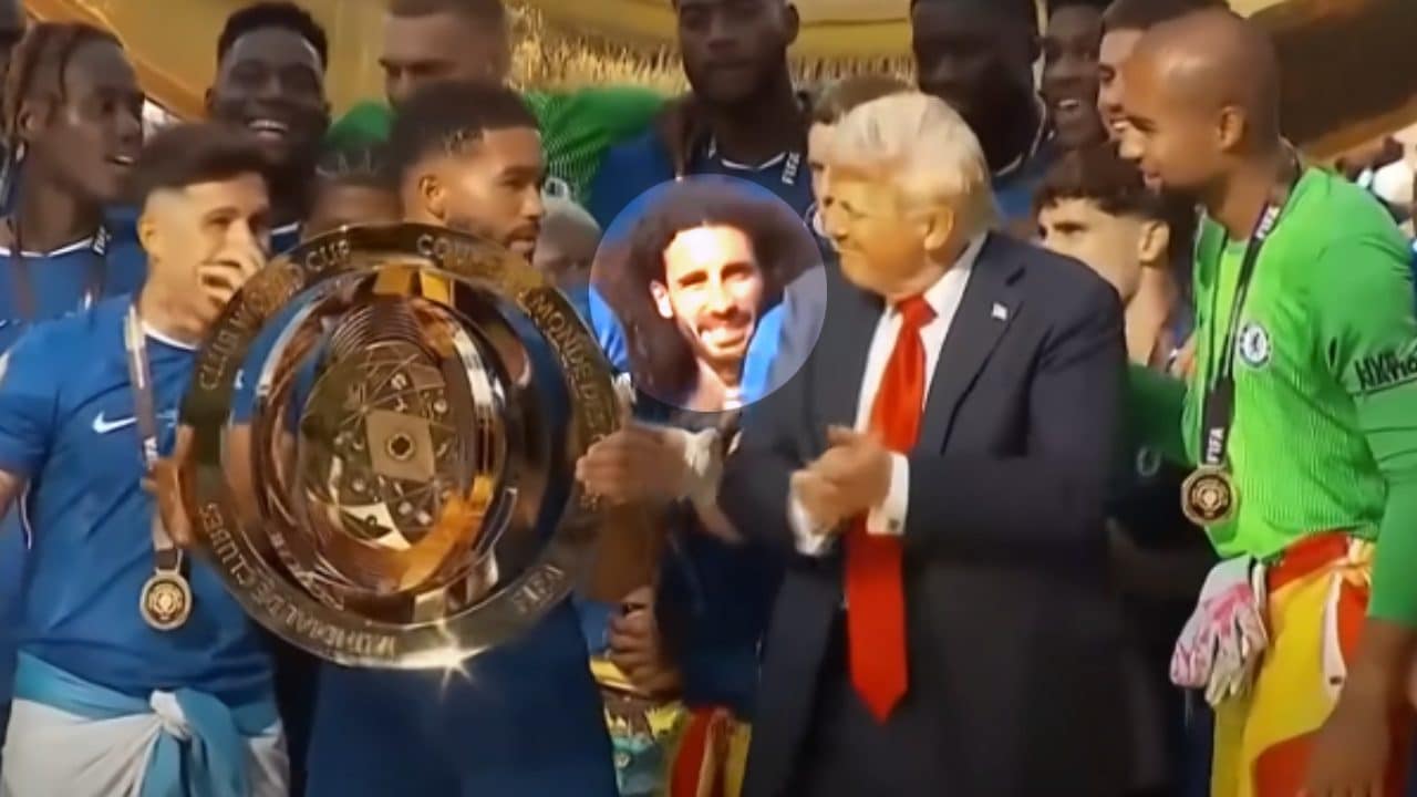 Cucurella racconta la verità su Trump imbucato nella premiazione: "Ero spaventato a morte"