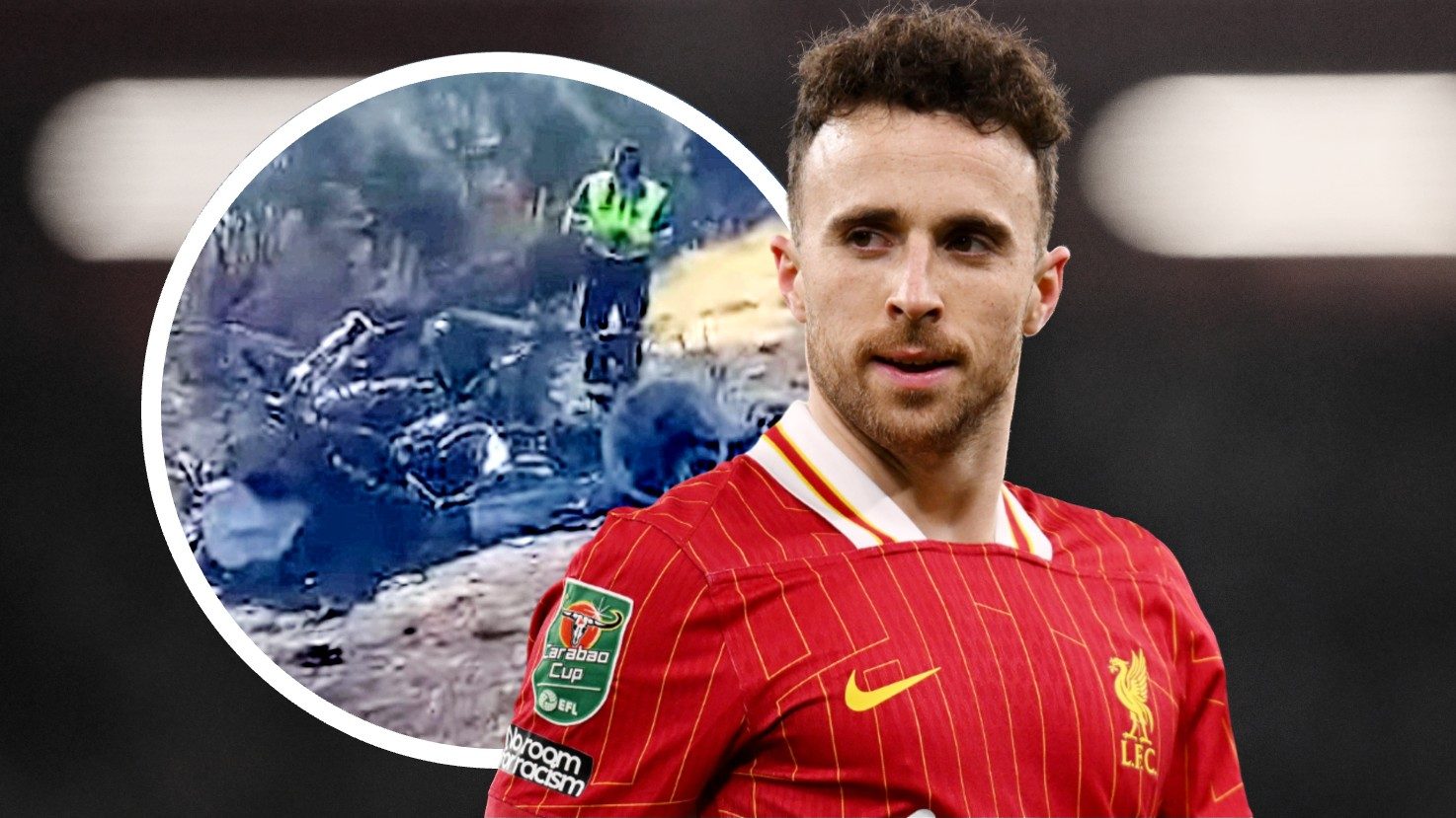Diogo Jota, uno scoppio sulla Lamborghini e l'incidente: è servita la targa per capire chi fosse