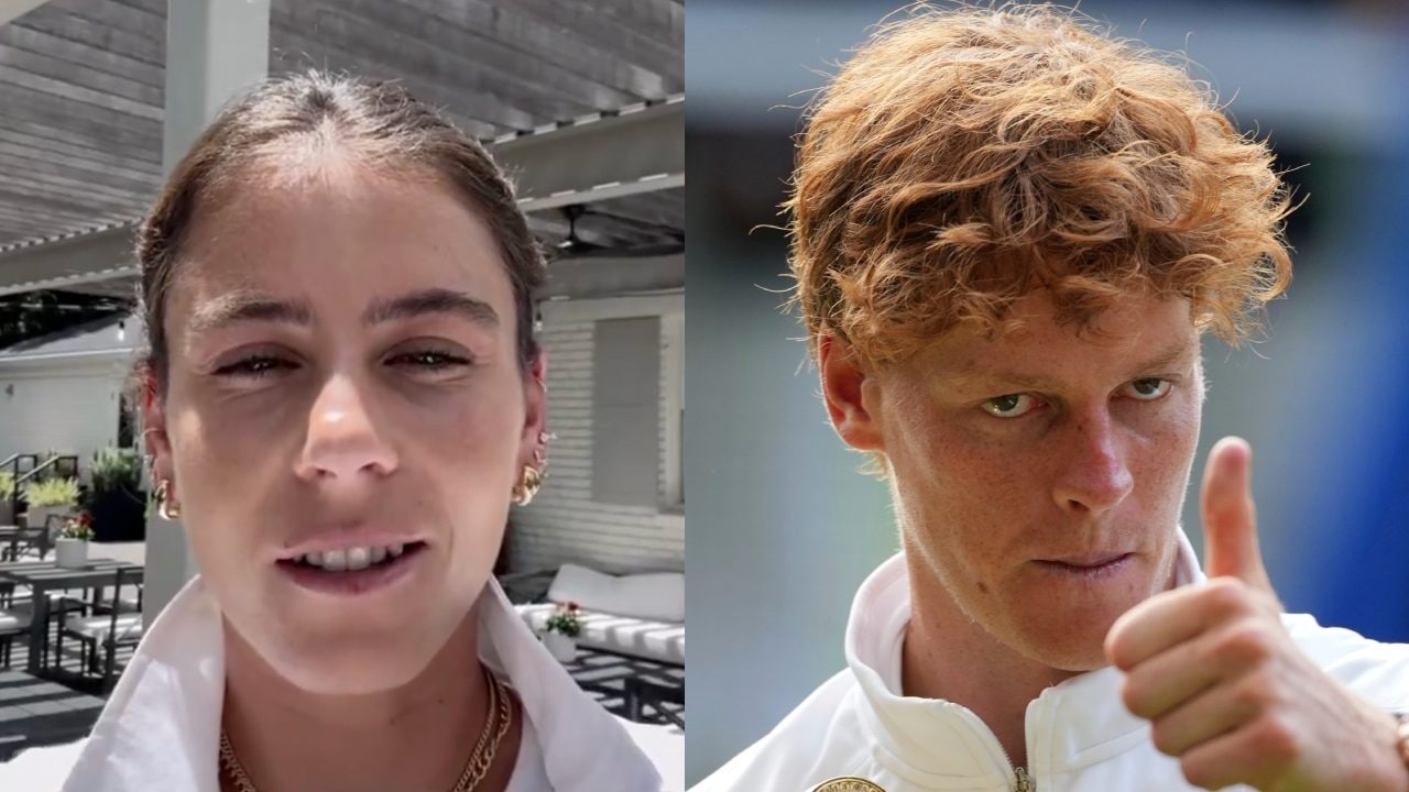 Emma Navarro stuzzica Sinner: "Ho visto Wimbledon e sono un po' preoccupata. Devi lavorare per me"
