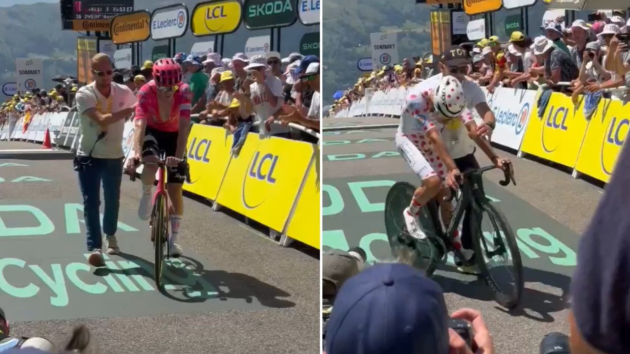 L'effetto di una tappa del Tour sui ciclisti: stremati all'arrivo tra sbandate, mancamenti e crolli