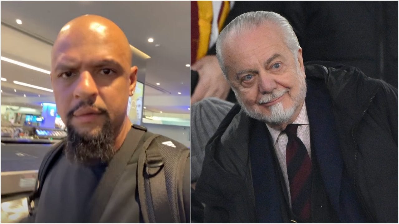 Felipe Melo manda un video a De Laurentiis, appello disperato per Osimhen: "Per favore"
