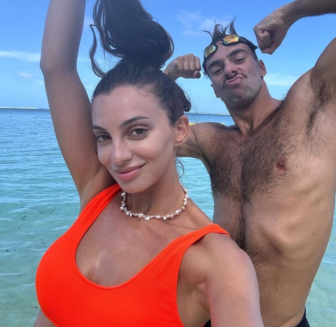 Rossella Fiammingo col fidanzato Greg Paltrinieri lo scorso aprile
