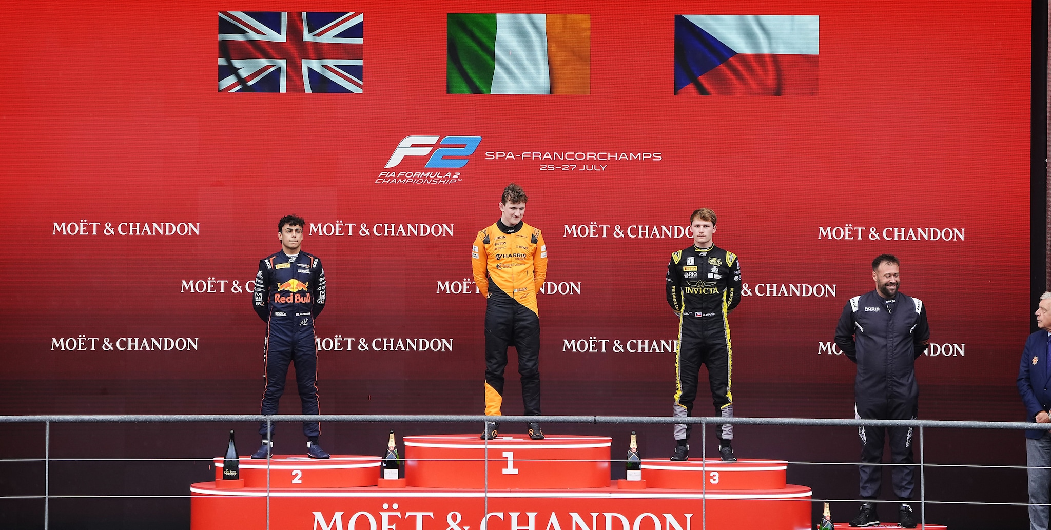Cambia tre volte il vincitore del GP Belgio della Formula 2: pioggia di penalità dopo la gara a Spa
