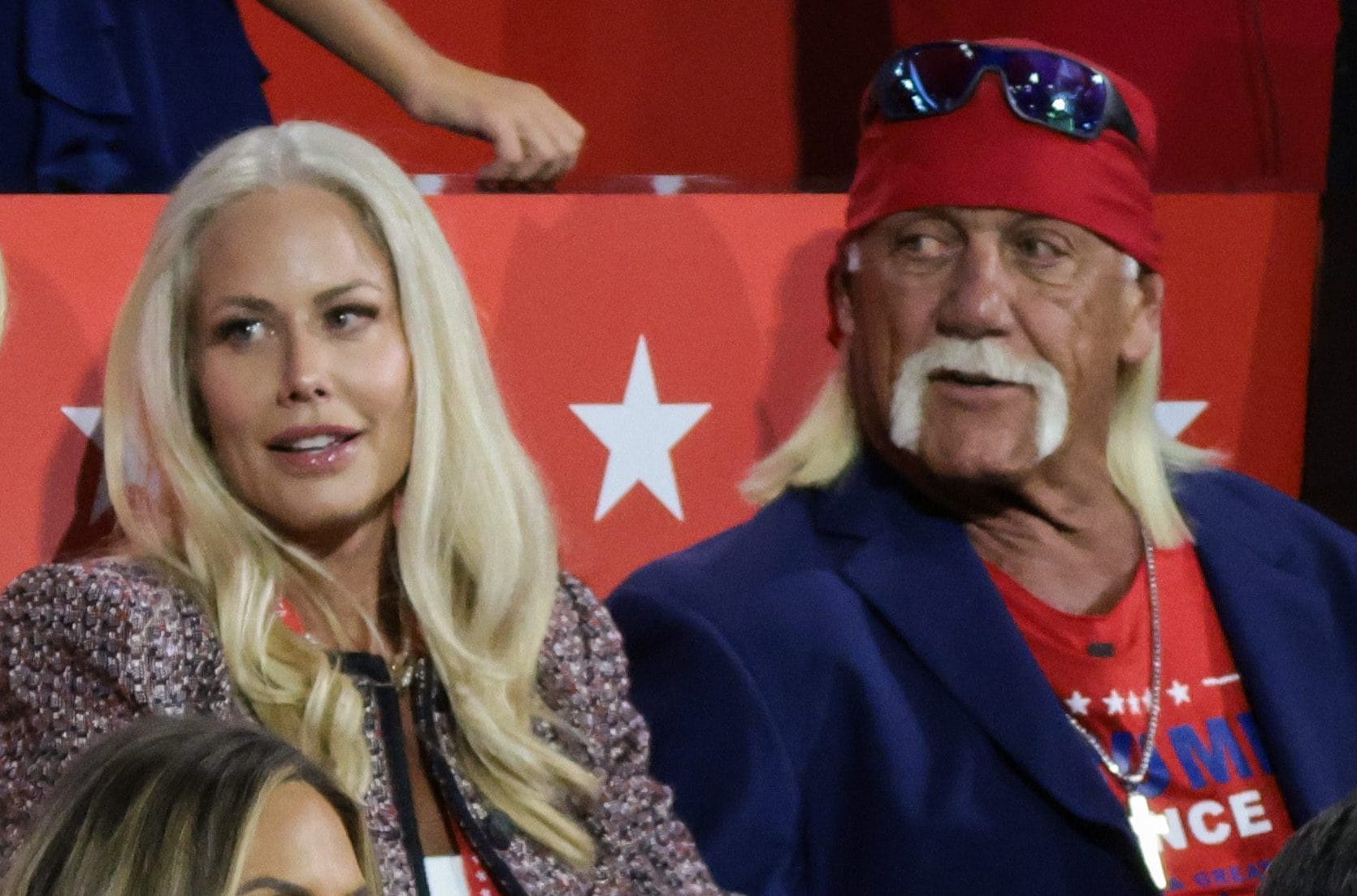 Hulk Hogan con la terza moglie Sky Daily