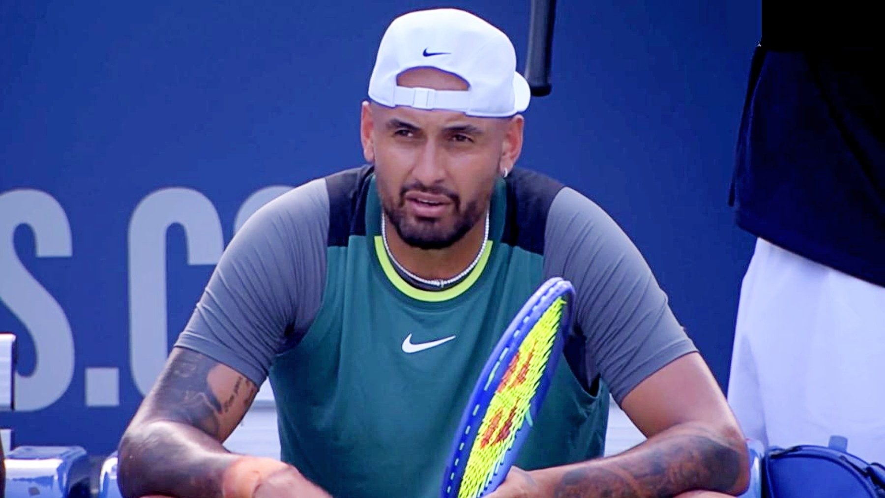 Il primo incontro di Kyrgios dopo quattro mesi dura solo 58 minuti e finisce mestamente