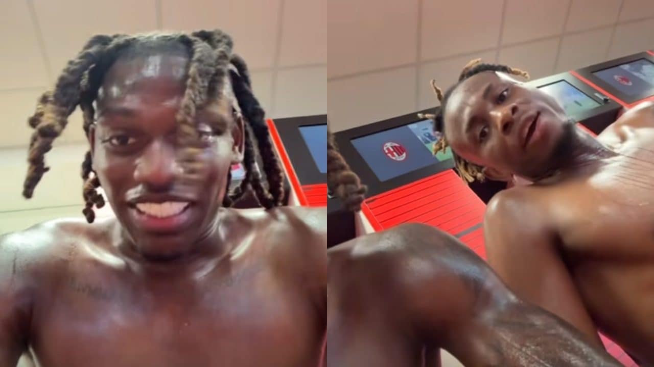 Il video di Leao e Chukwueze subito dopo gli allenamenti di Allegri al Milan: non riescono a parlare