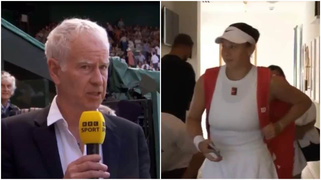 McEnroe vede Amanda Anisimova prima della finale di Wimbledon e insorge: "Non dovrebbero permetterlo"