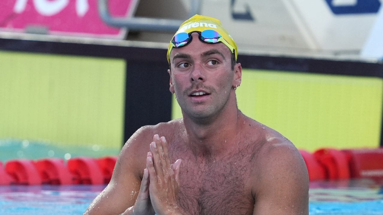 Paltrinieri è sempre maestoso: è d'argento nella 10 km ai Mondiali di Singapore, oro a Wellbrock