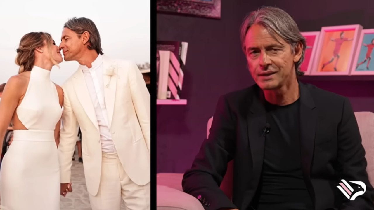 Pippo Inzaghi: "Un bicchiere d'acqua mi cambiò per sempre, la mia vita non fu più quella di prima"