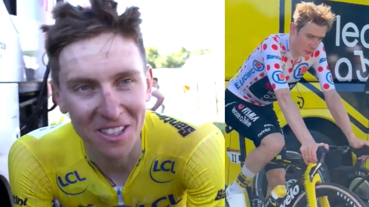 Pogacar deride Vingegaard al Tour de France: "Assolutamente ridicolo lui e tutta la Visma"