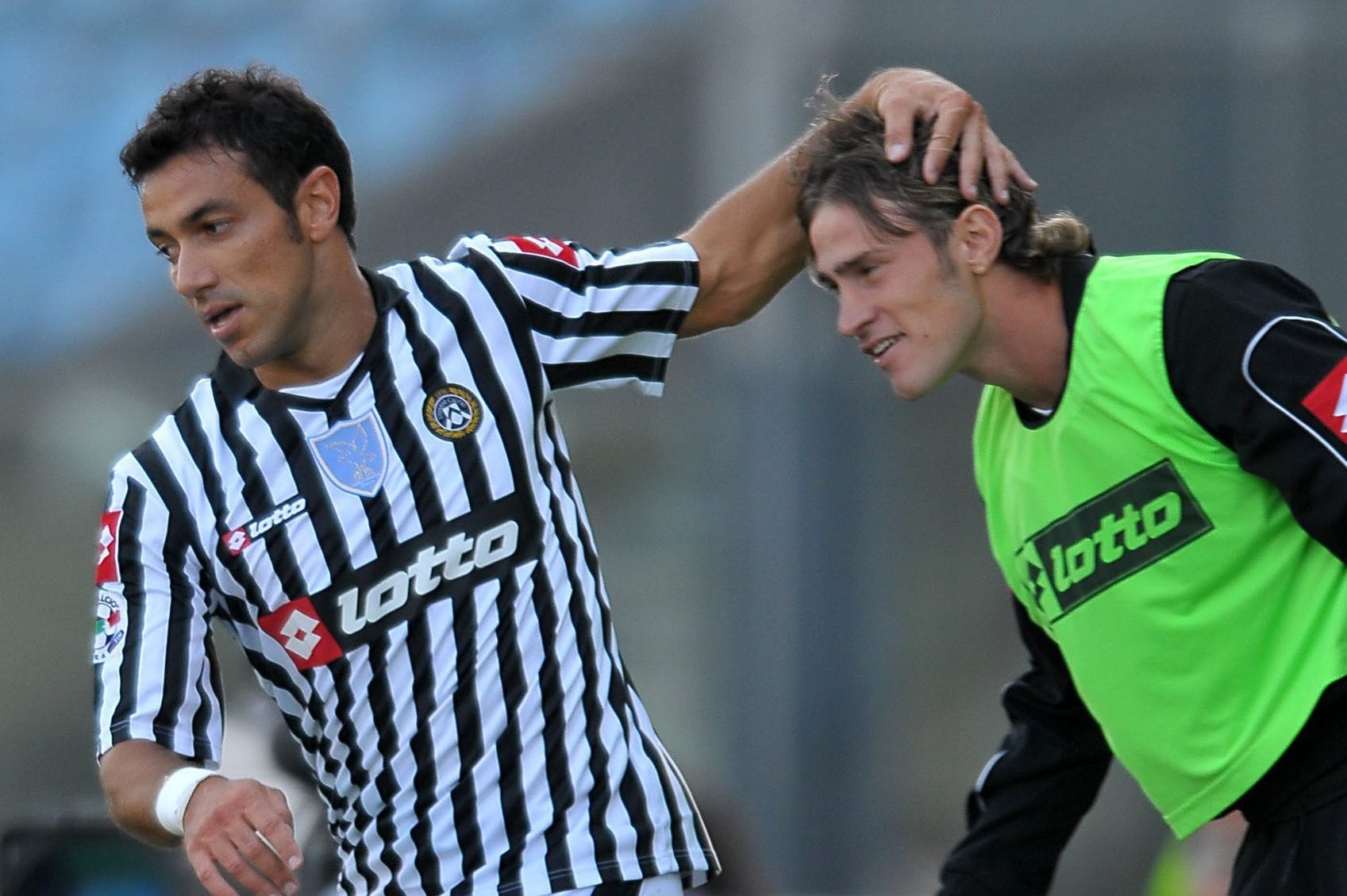 Fabio Quagliarella e Antonio Floro Flores sono stati compagni nell’Udinese