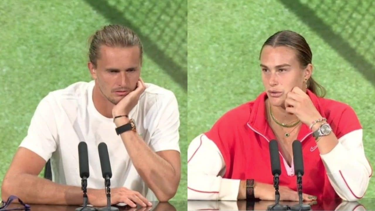 Sabalenka a cuore aperto con Zverev dopo lo sfogo a Wimbledon: "Se lo tieni dentro, ti distrugge"