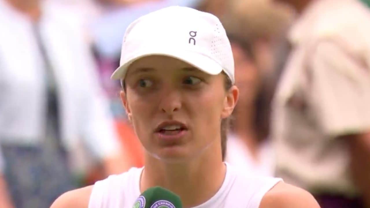 Iga Swiatek sconvolge Wimbledon: "Staserà mangerò pasta con le fragole. Dovreste provare"