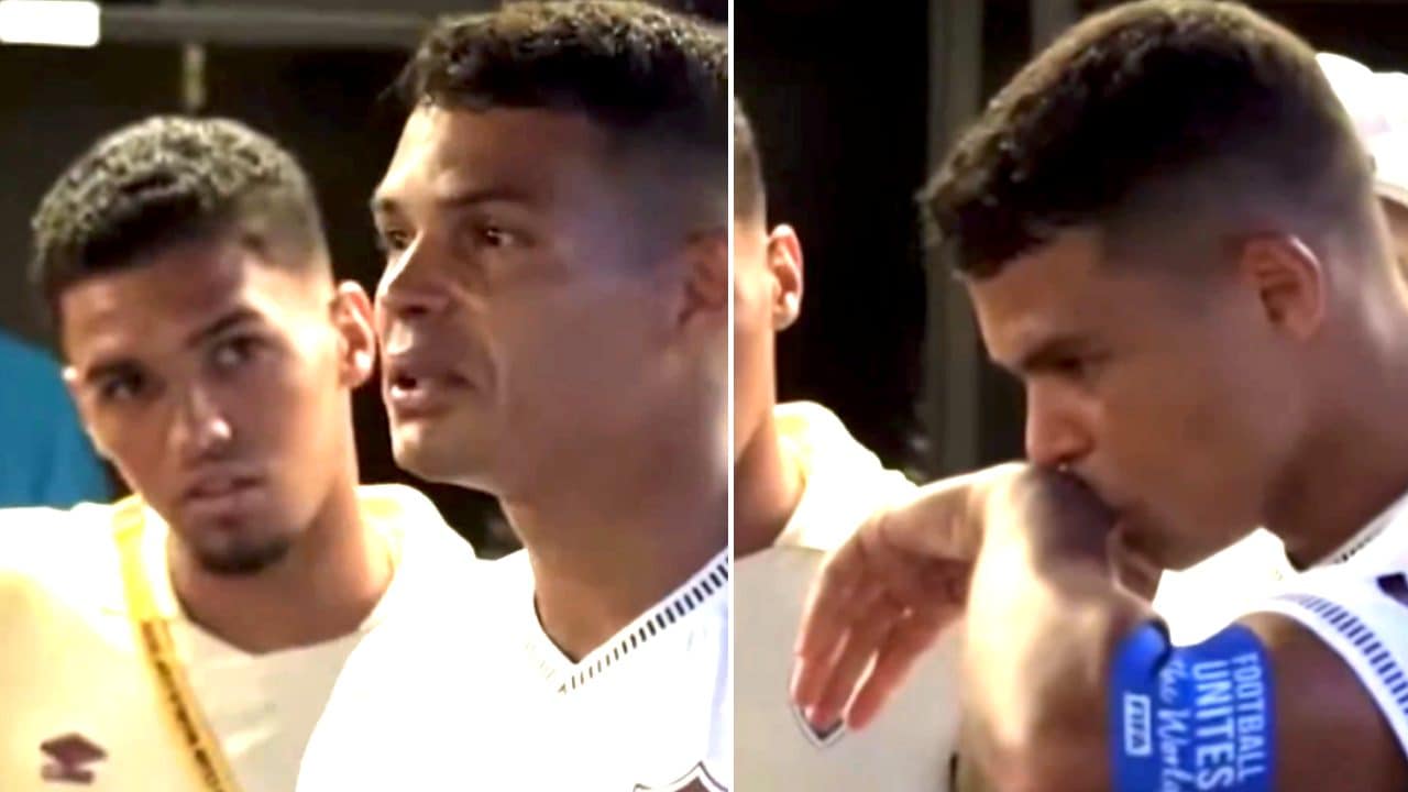 Thiago Silva e il discorso toccante prima dell'Inter: piange mentre parla della morte del padre