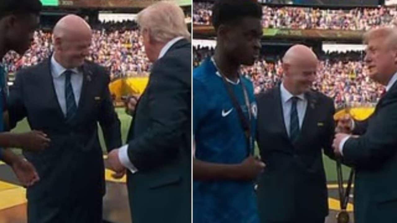 Trump ignorato da un solo giocatore alla premiazione del Mondiale per Club: la reazione dice tutto
