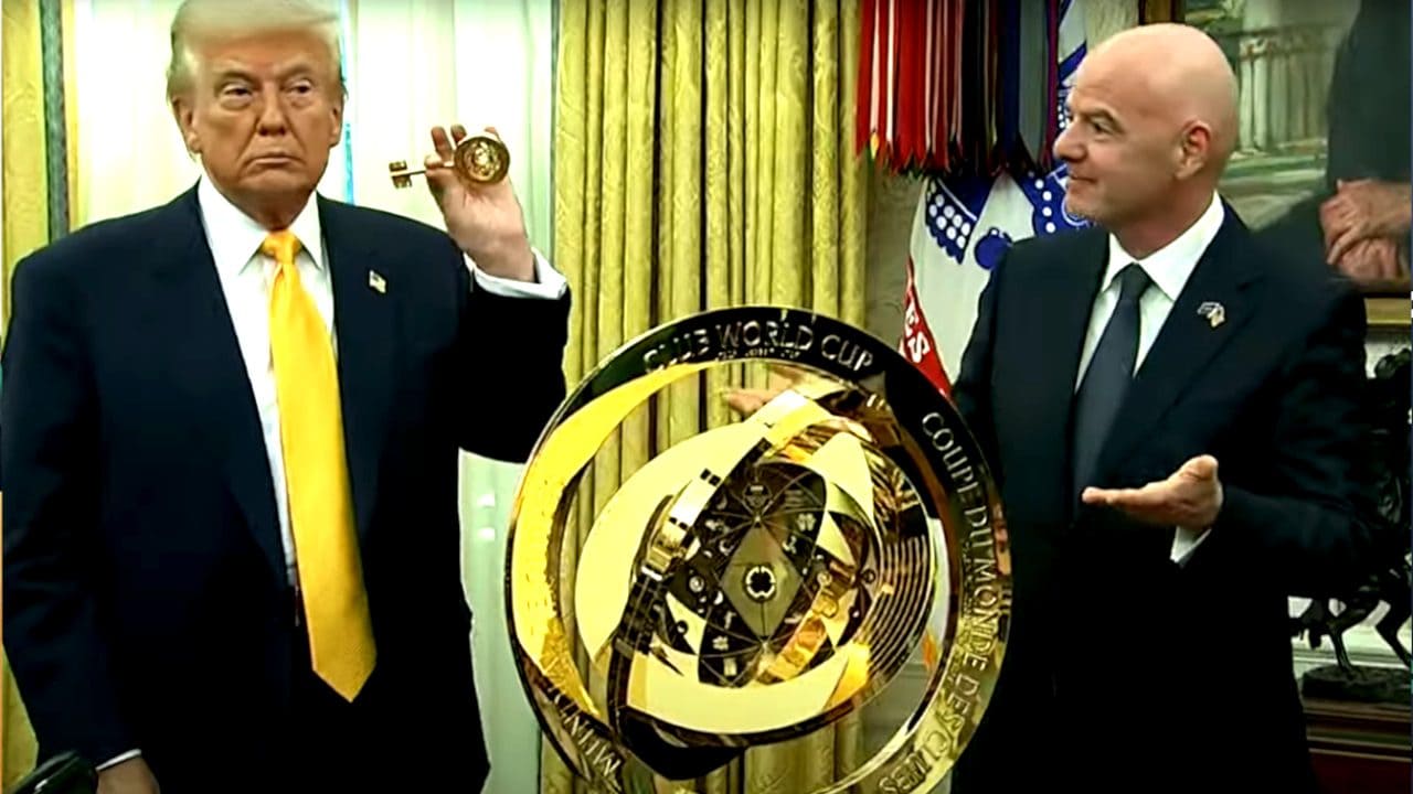 Com'è fatto il trofeo del Mondiale per Club e perché Trump ne custodiva la chiave: a cosa serve