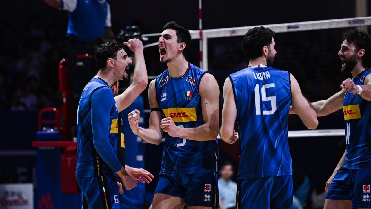 Italia per la prima volta in finale di Volleyball Nations League maschile: schiantata 3-1 la Slovenia