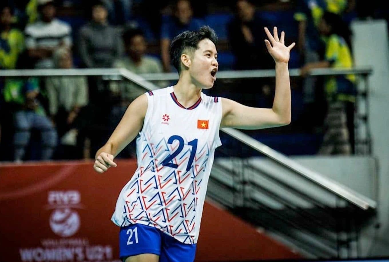 Nguyen Phuong Quynh è una delle due giocatrici del Vietnam squalificate dai Mondiali Under 21 di pallavolo femminile