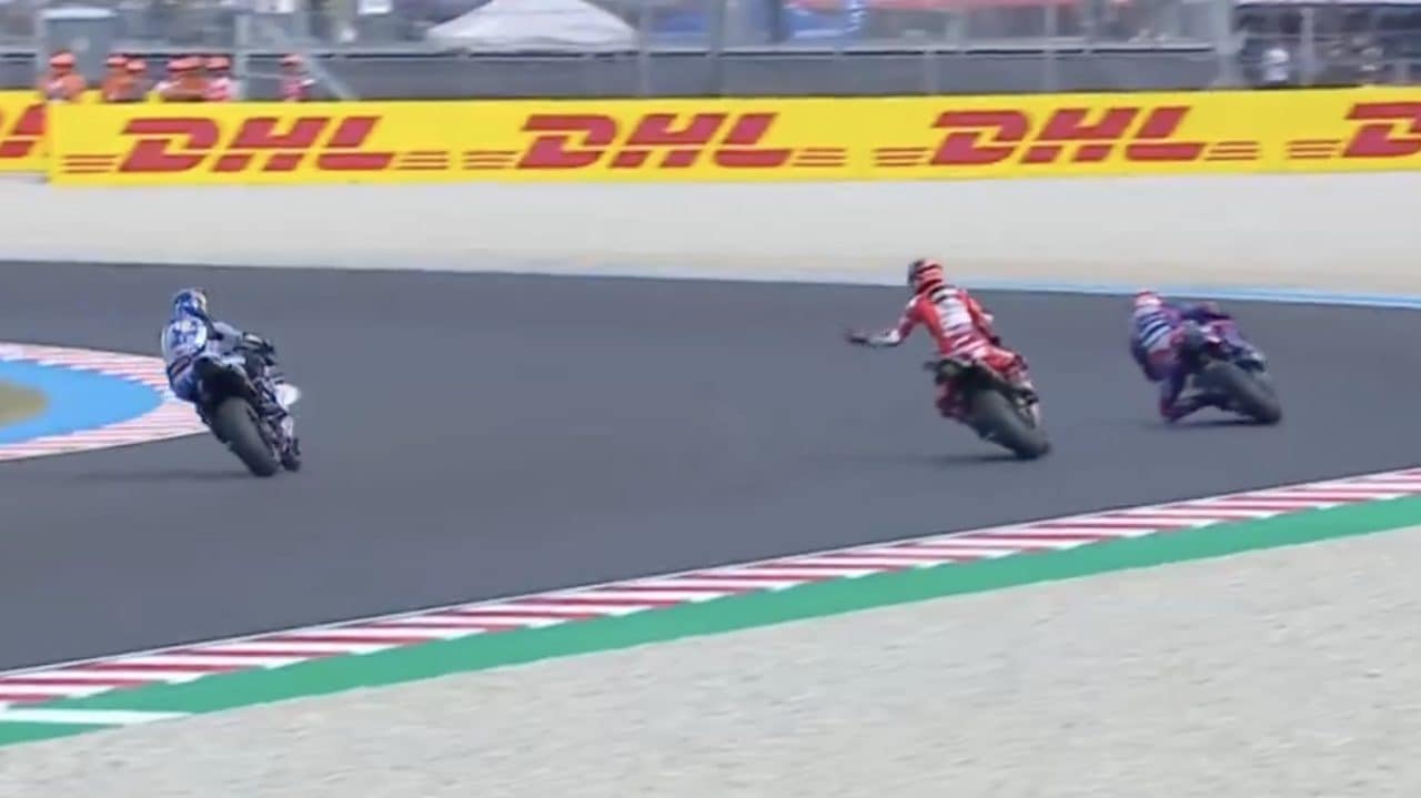 Bagnaia infuriato con Alex Marquez nelle pre-qualifiche del GP d ...