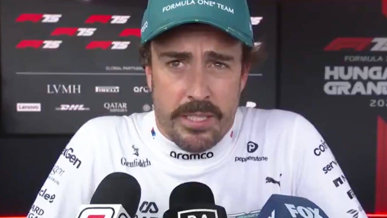 Fernando Alonso a 44 anni brilla all'Hungaroring: "È impossibile da capire"