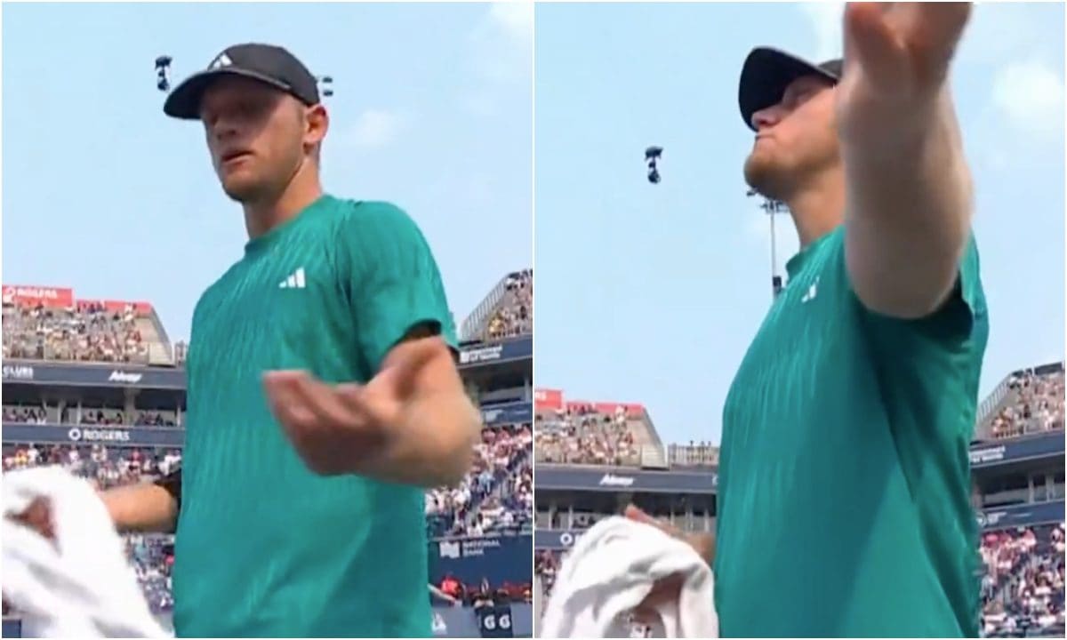 Davidovich fa allontanare un cameraman dal campo: a Toronto si arrabbia e poi si ritira