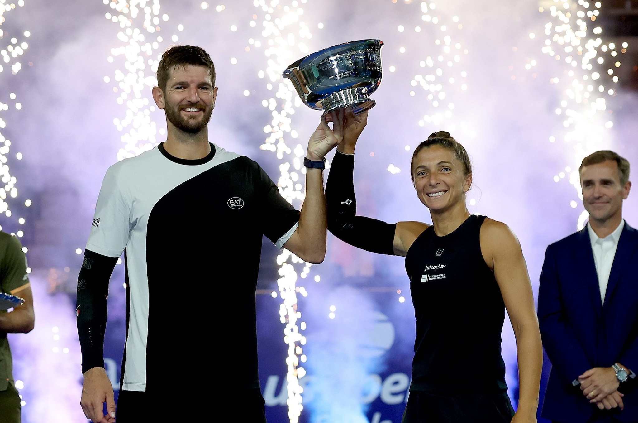Andrea Vavassori e Sara Errani hanno vinto il doppio misto allo US Open per il secondo anno di fila
