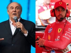 Gerry Scotti sbotta: &#8220;Ma il signor Hamilton serviva davvero alla Ferrari? Adesso è un problema&#8221;