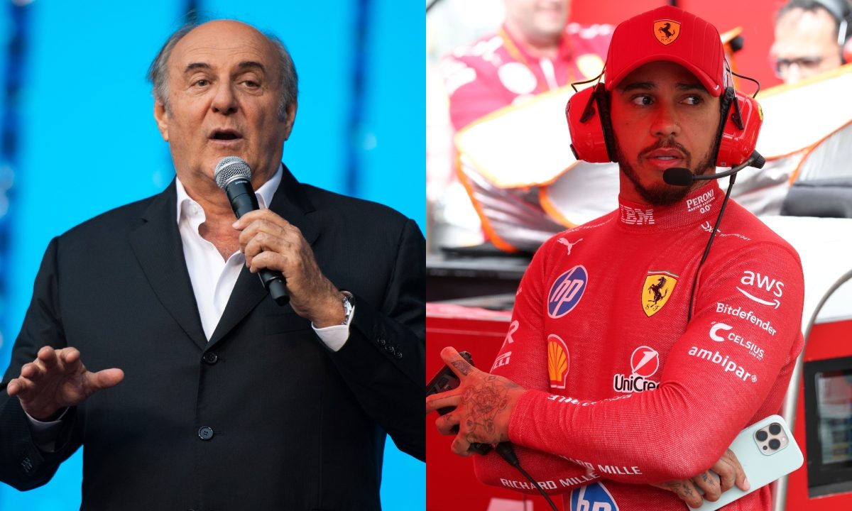 Gerry Scotti sbotta: "Ma il signor Hamilton serviva davvero alla Ferrari? Adesso è un problema"