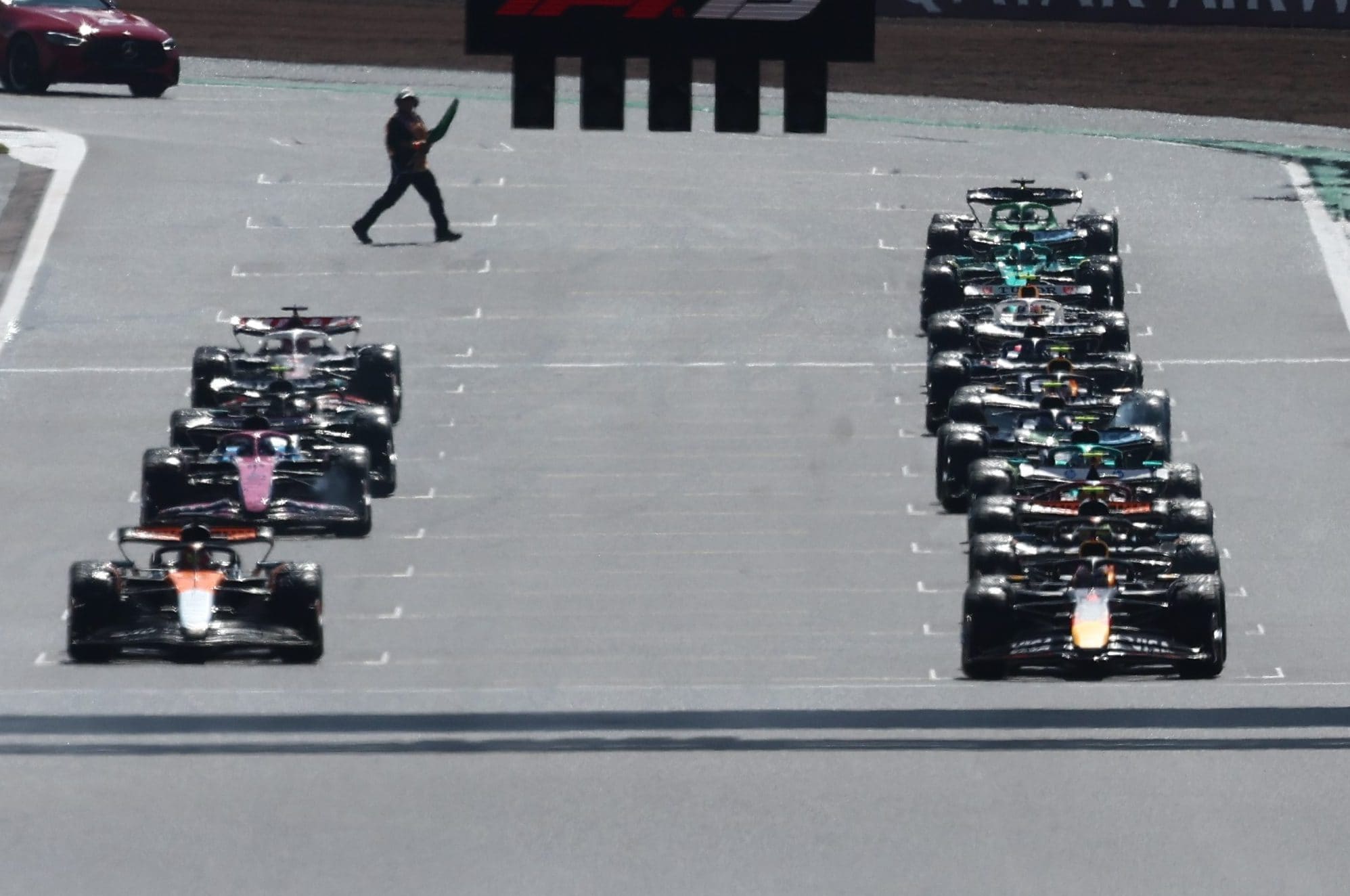 La griglia di partenza dell’ultimo Gran Premio di Formula 1 a Silverstone