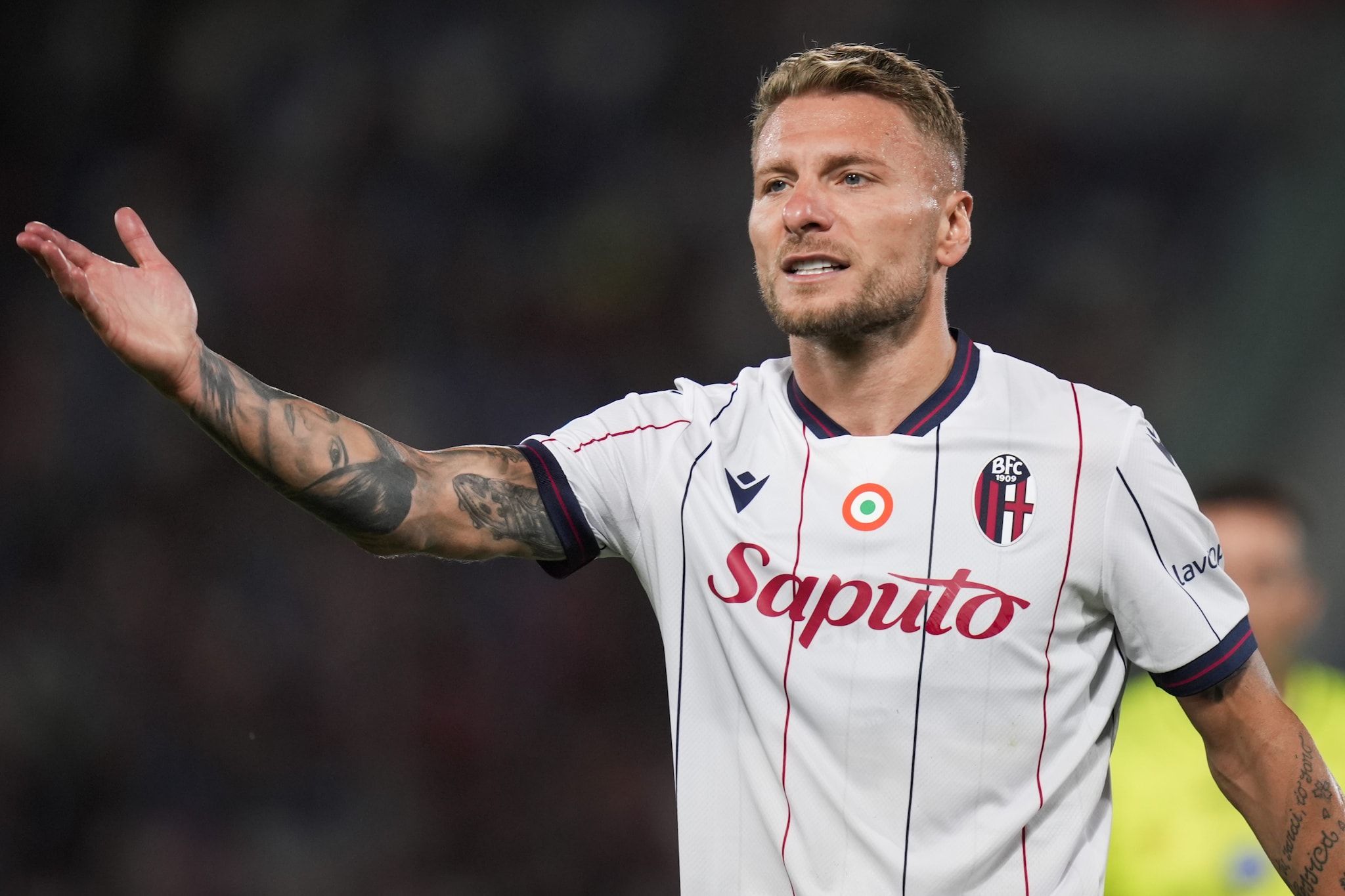 Ciro Immobile, centravanti del Bologna.