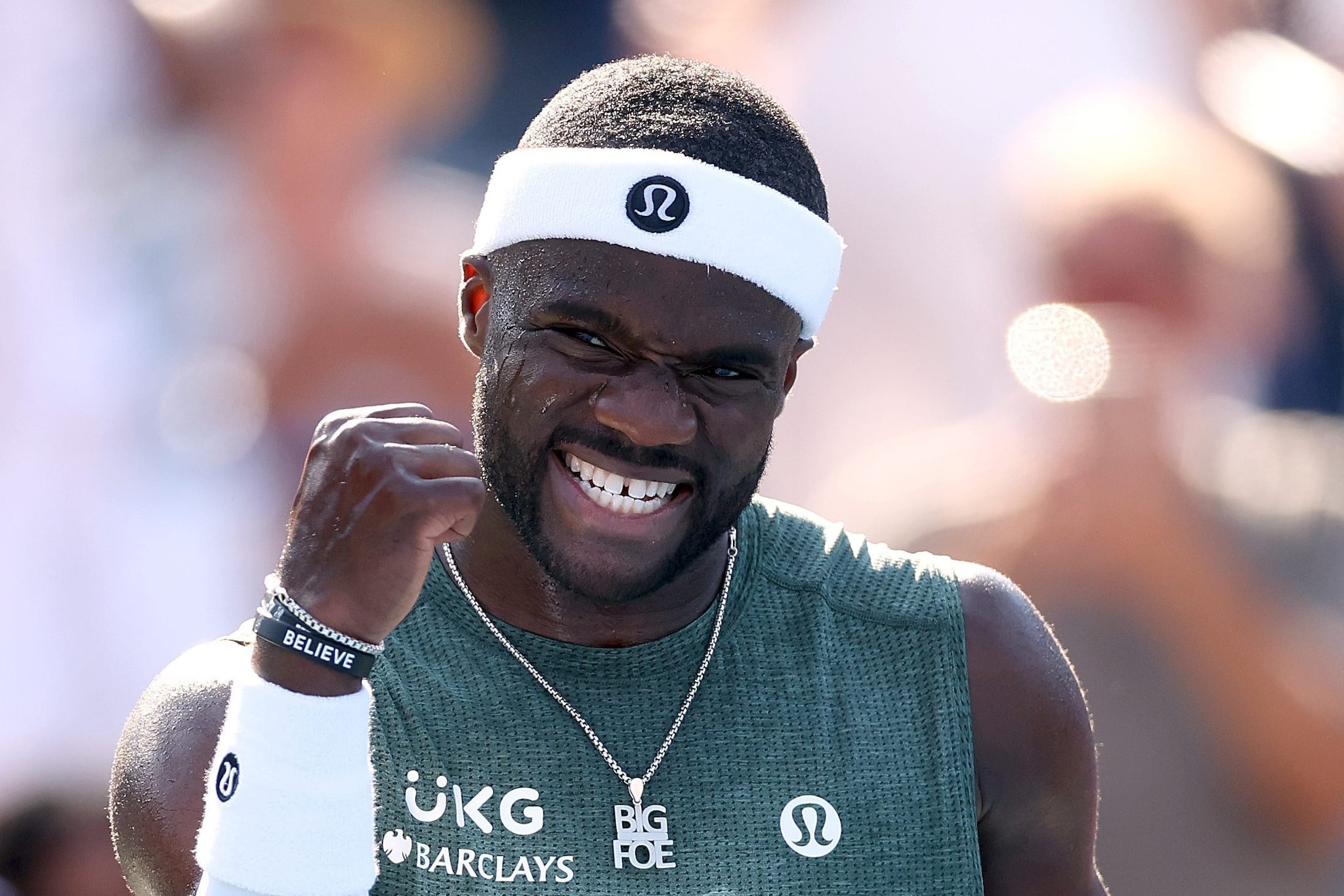 Frances Tiafoe è uno dei beniamini del pubblico del tennis