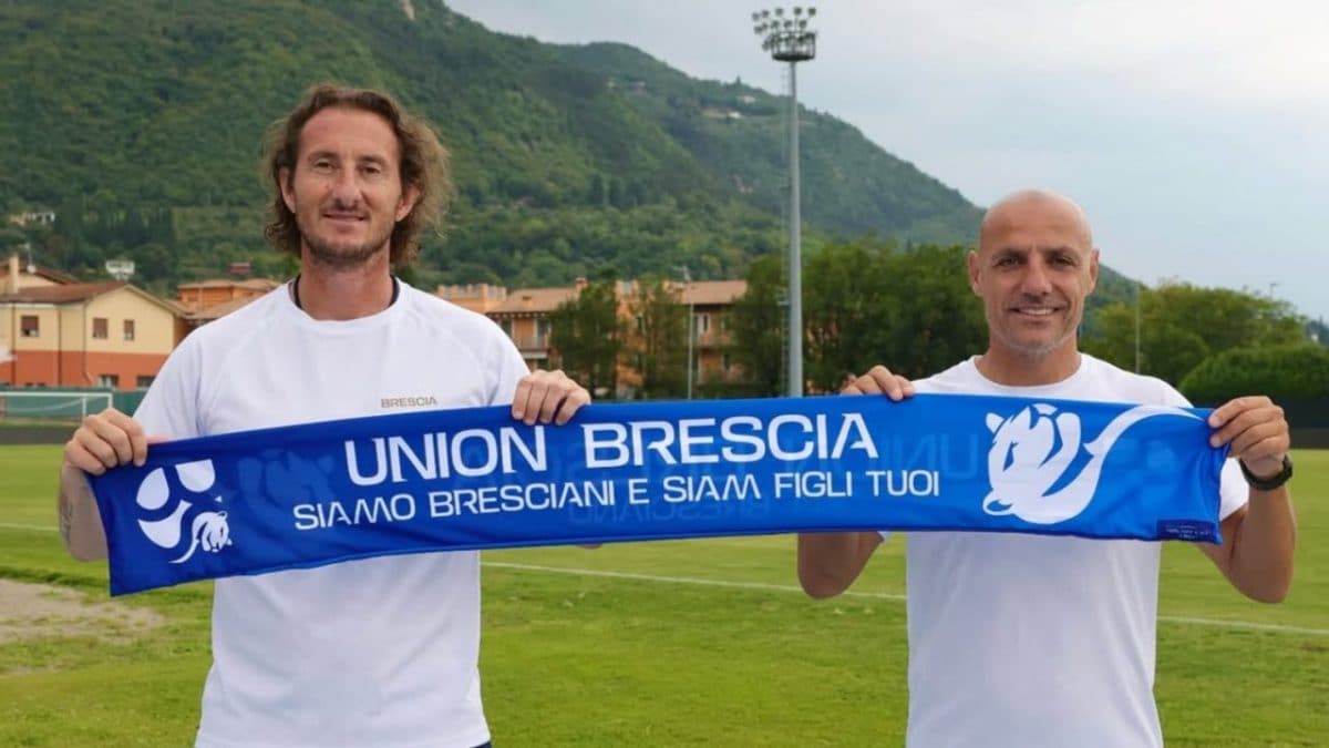Foto dei profili social dell’Union Brescia.